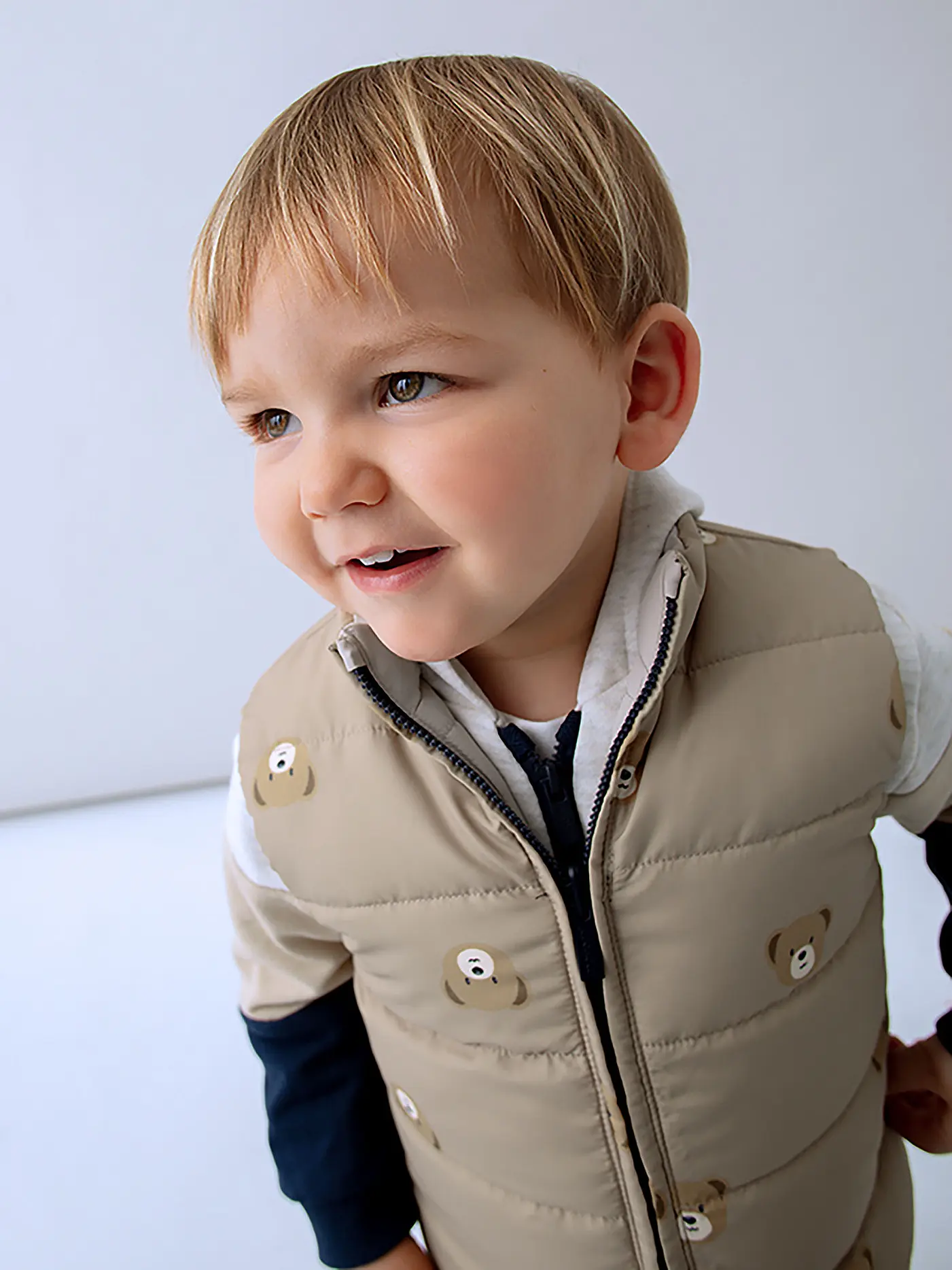 MAYORAL | Baby Steppgilet | dunkelblau
