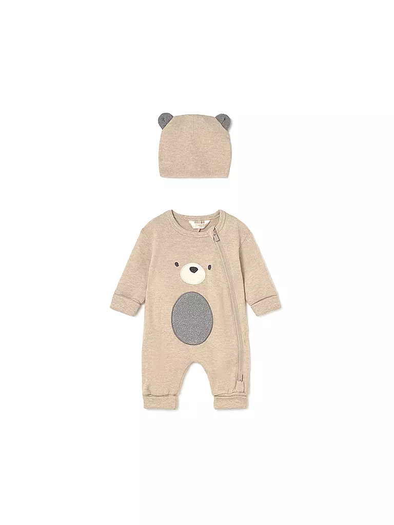 MAYORAL | Baby Strampler mit Mütze | beige