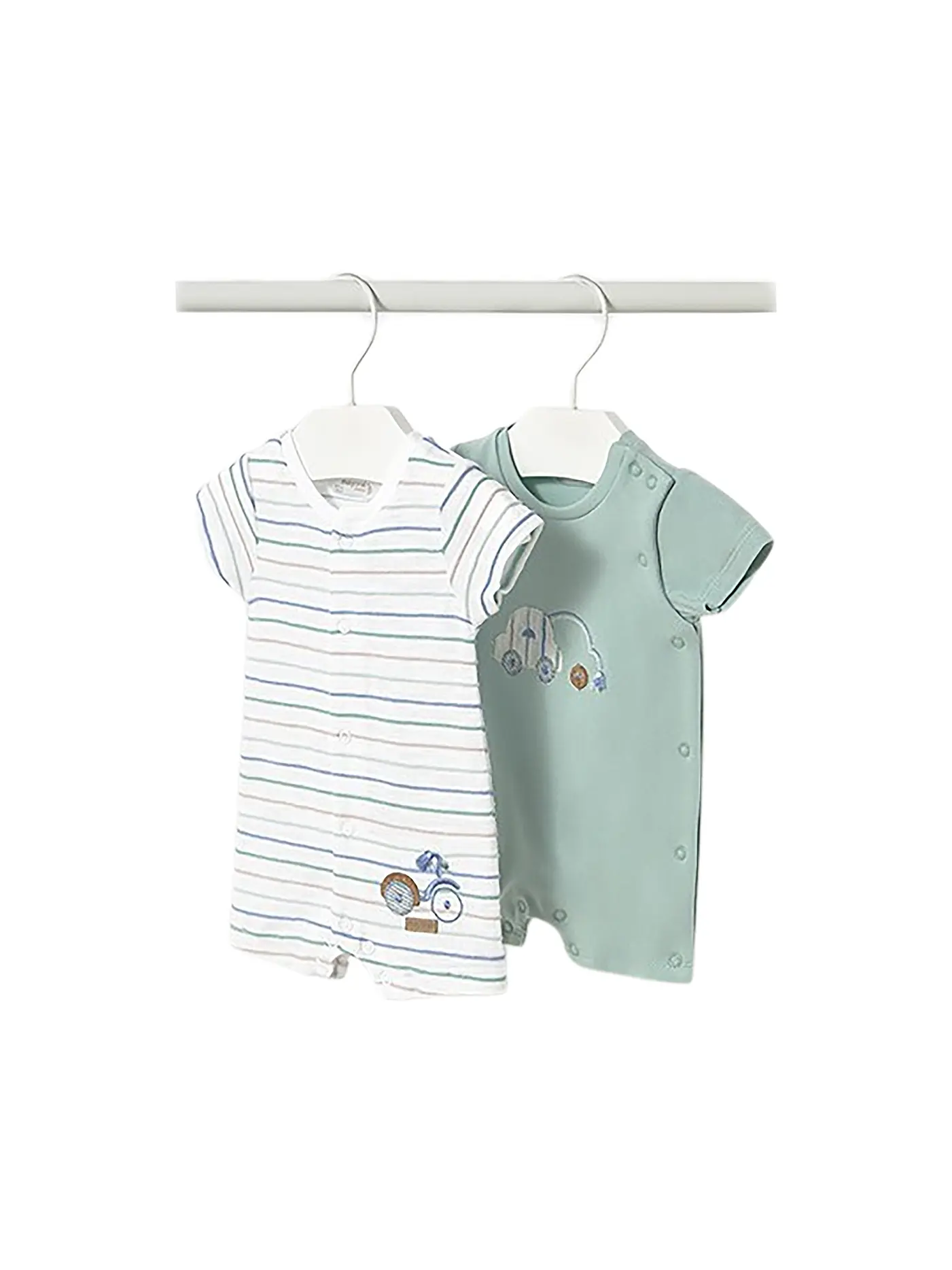 MAYORAL | Baby Strampler Set 2-teilig | hellgrün