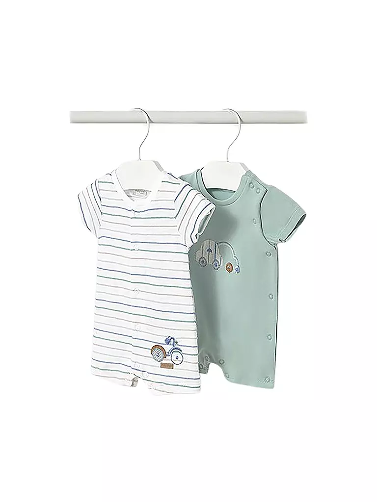 MAYORAL | Baby Strampler Set 2-teilig | hellgrün