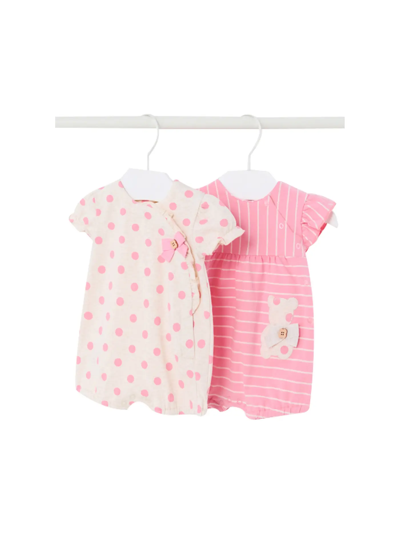 MAYORAL | Baby Strampler Set 2teilig | rosa