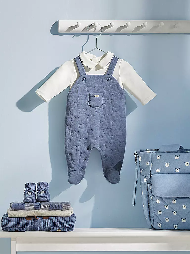 MAYORAL | Baby Strampler | blau