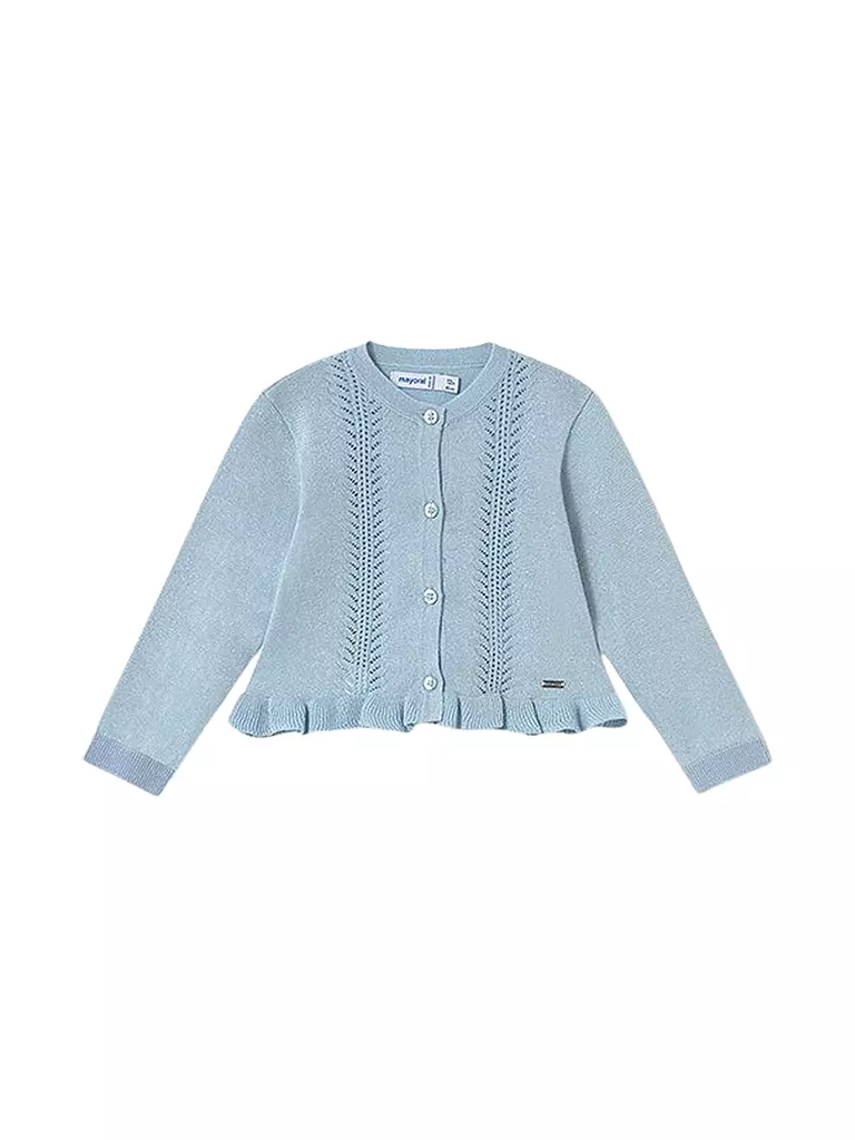 MAYORAL | Baby Strickjacke | hellblau