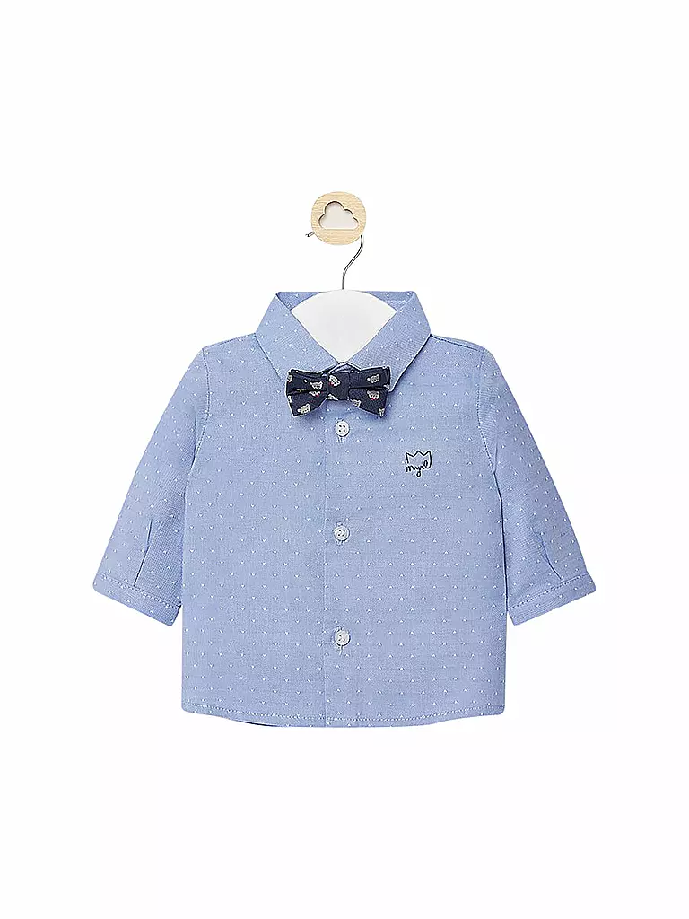 MAYORAL | Jungen Babyhemd mit Fliege | blau