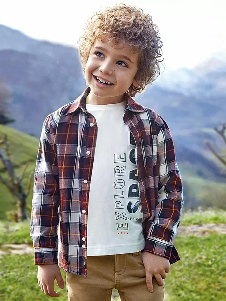 MAYORAL | Jungen Hemd | rot