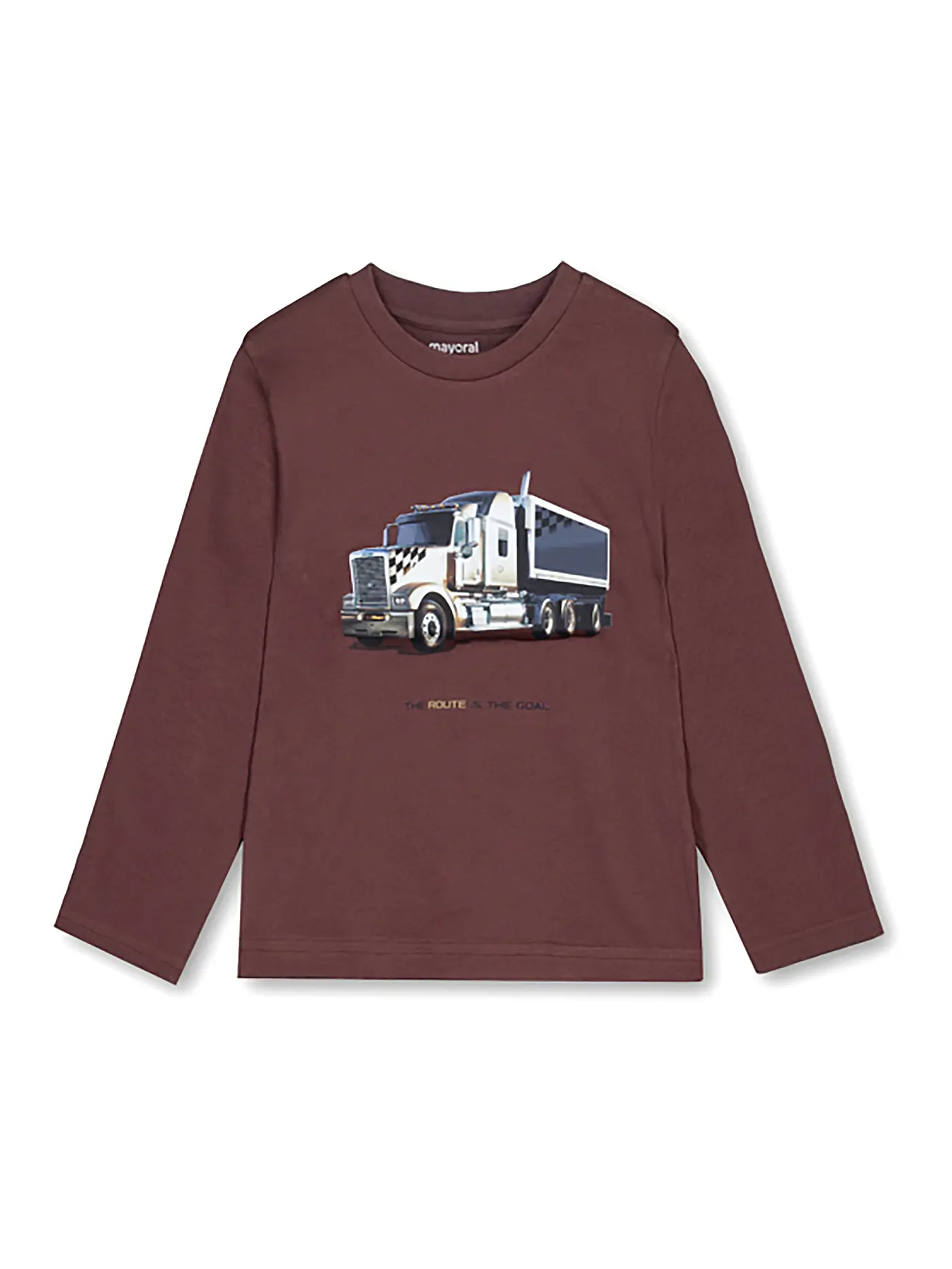 MAYORAL | Jungen Langarmshirt  | dunkelrot