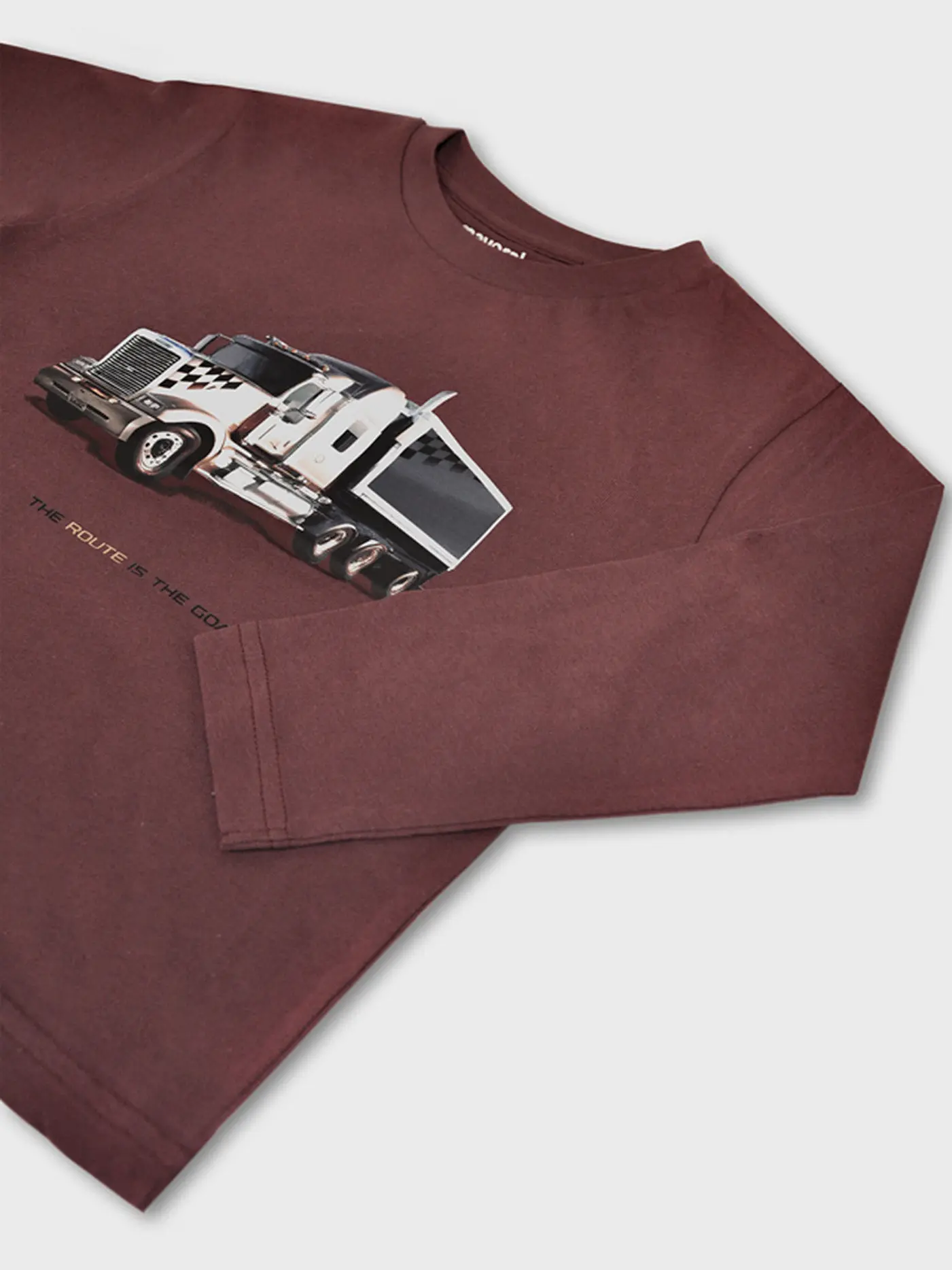 MAYORAL | Jungen Langarmshirt  | dunkelrot