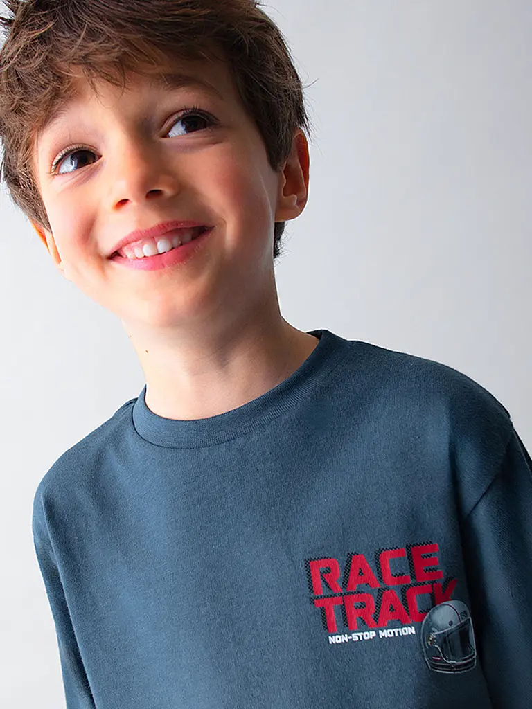 MAYORAL | Jungen Langarmshirt  | blau