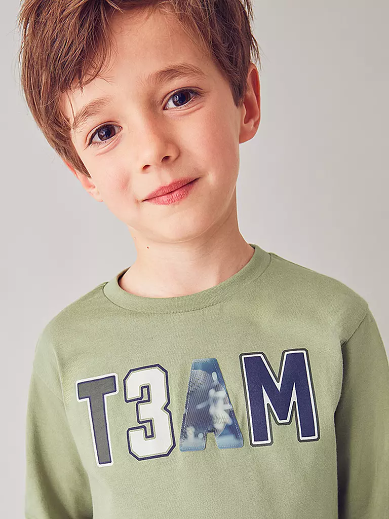 MAYORAL | Jungen Langarmshirt | grün