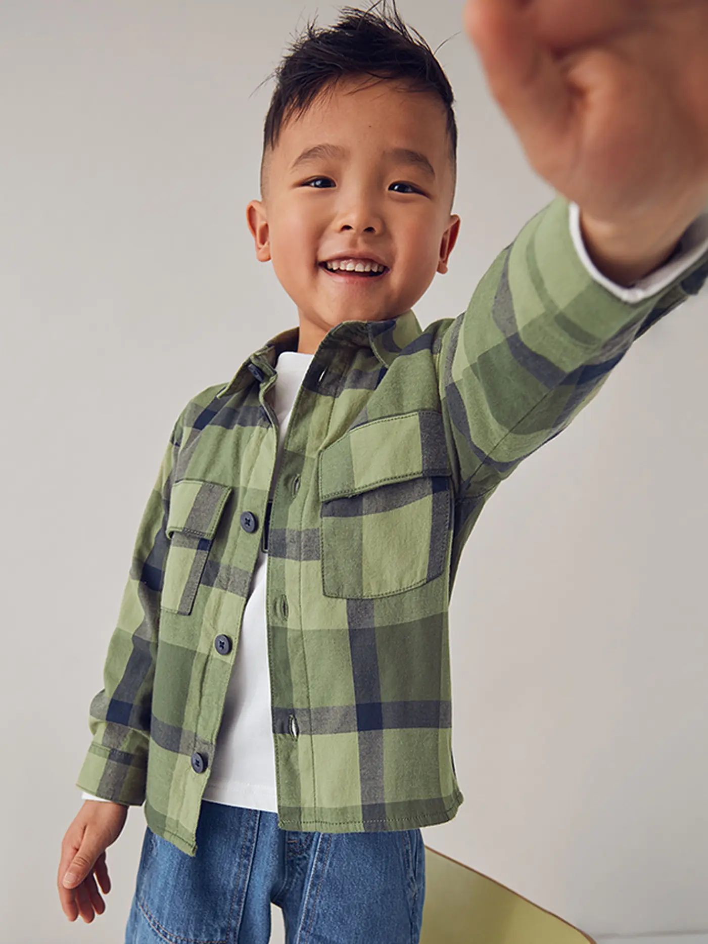 MAYORAL | Jungen Overshirt  | olive