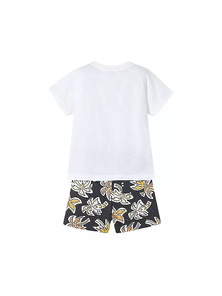 MAYORAL | Jungen Set 2-teilig T-Shirt und Shorts | weiss
