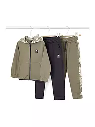 MAYORAL | Jungen Set 3-teilig Sweatjacke und Jogginghosen | grau
