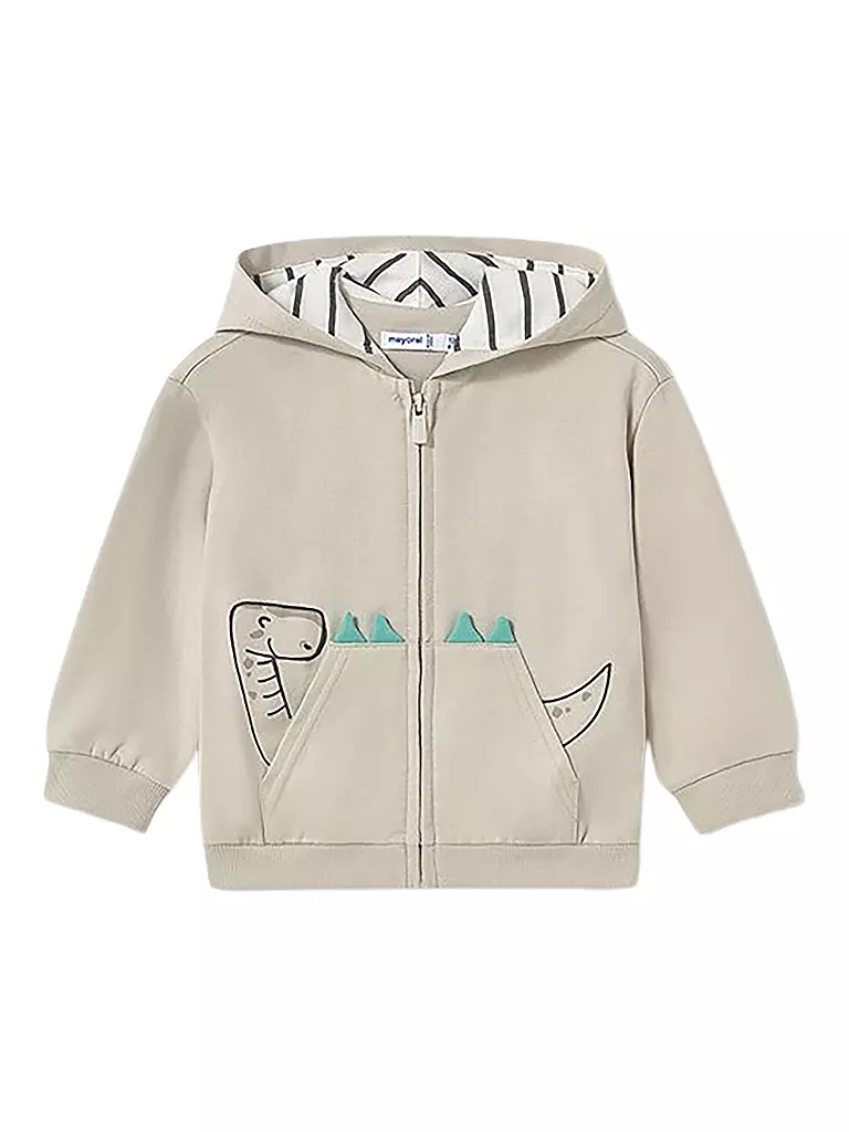 MAYORAL | Jungen Sweatjacke  | hellgrau