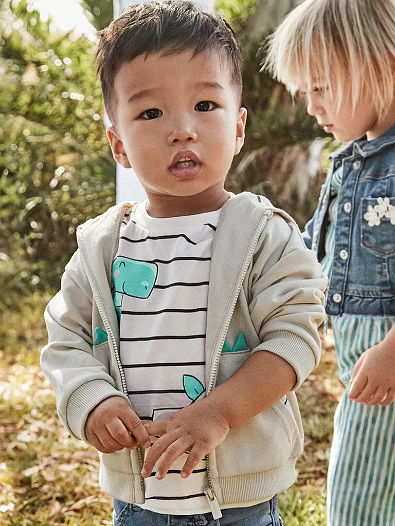 MAYORAL | Jungen Sweatjacke  | hellgrau
