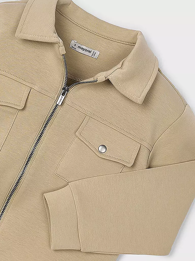 MAYORAL | Jungen Sweatjacke | beige