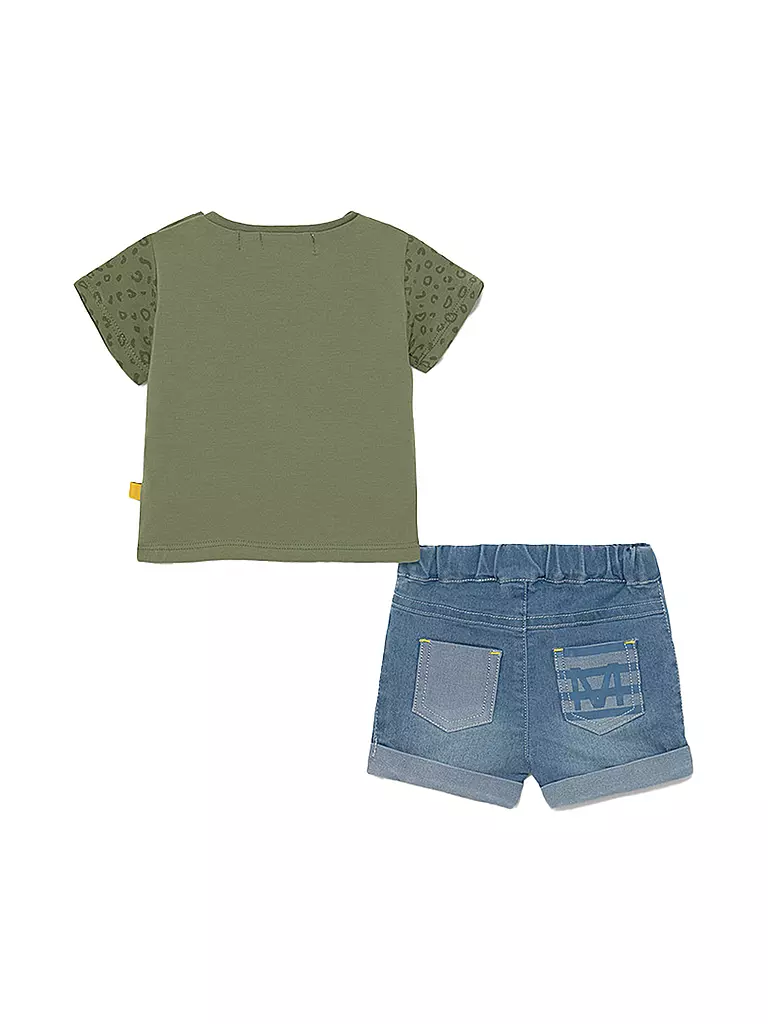 MAYORAL | Jungen T-Shirt mit Short | olive