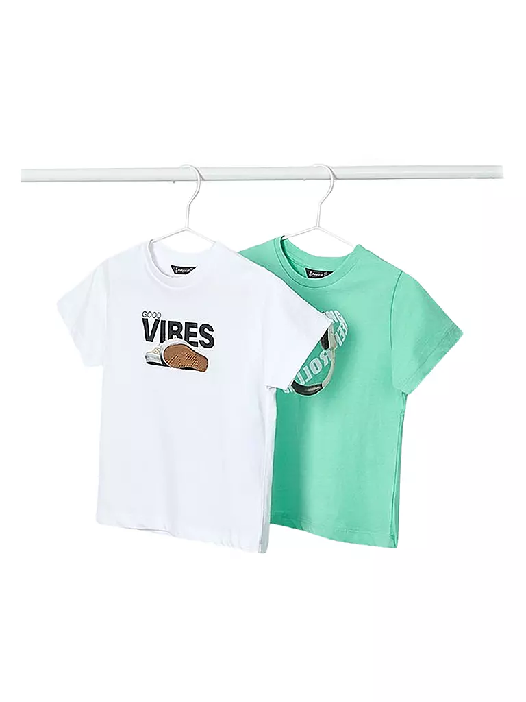 MAYORAL | Jungen T-Shirt Set 2-teilig | hellgrün