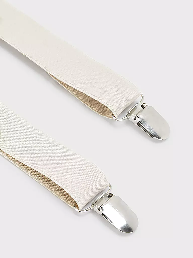 MAYORAL | Kinder Hosenträger und Fliege | beige