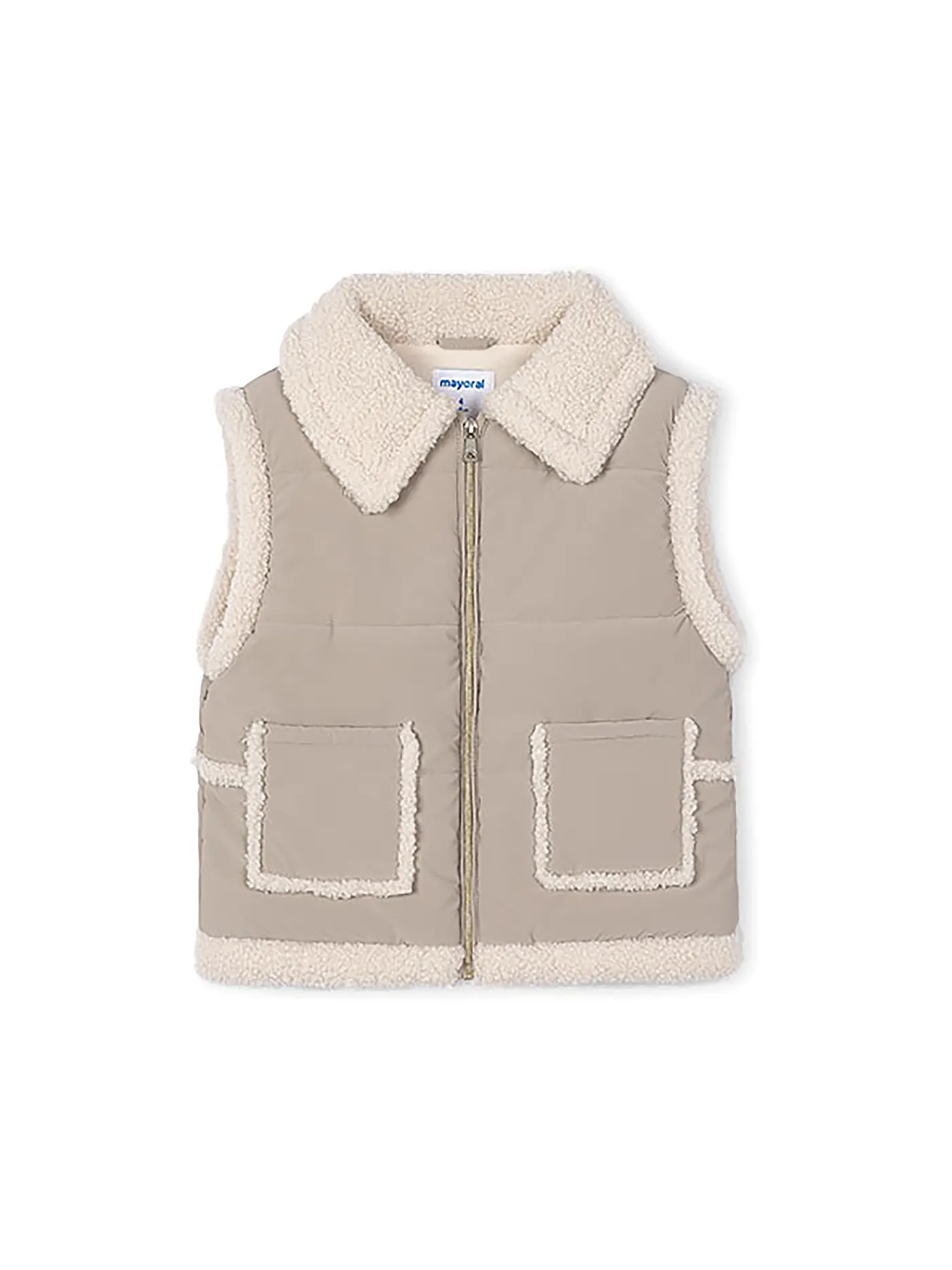 MAYORAL | Mädchen Gilet  | beige