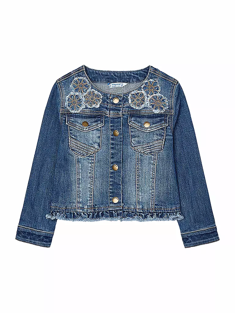 MAYORAL | Mädchen Jeansjacke  | blau
