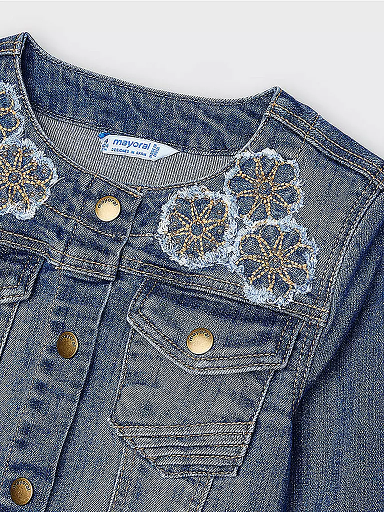 MAYORAL | Mädchen Jeansjacke  | blau