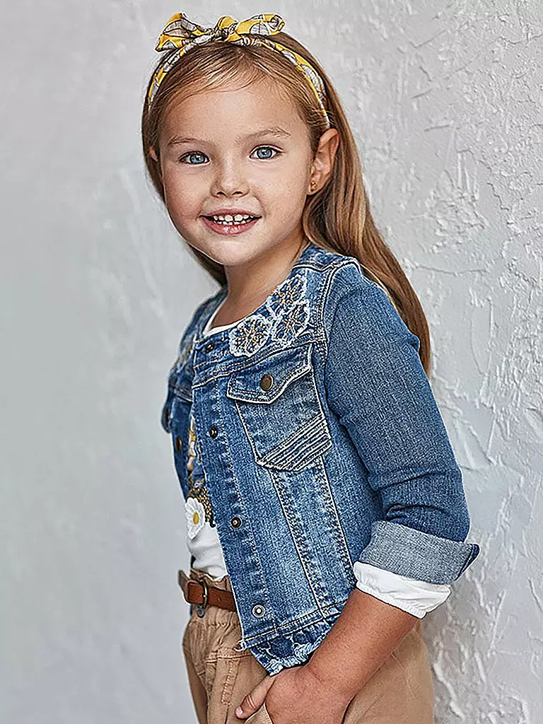 MAYORAL | Mädchen Jeansjacke  | blau