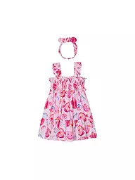 MAYORAL | Mädchen Kleid mit Haarband | rosa