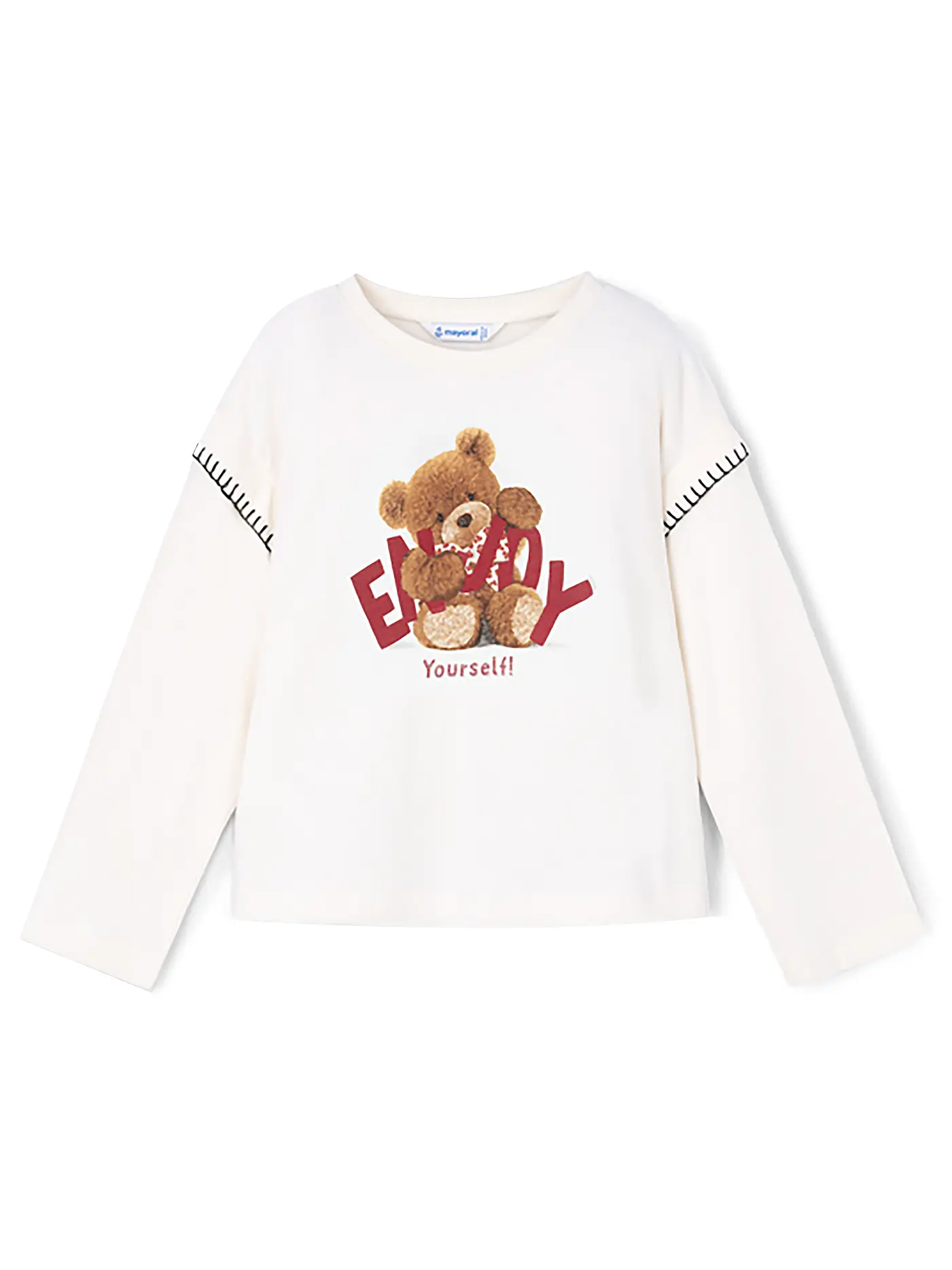 MAYORAL | Mädchen Langarmshirt  | weiss