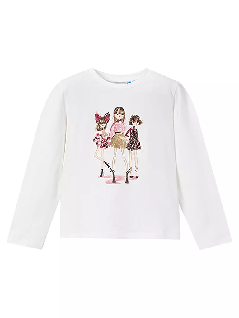 MAYORAL | Mädchen Langarmshirt  | weiss