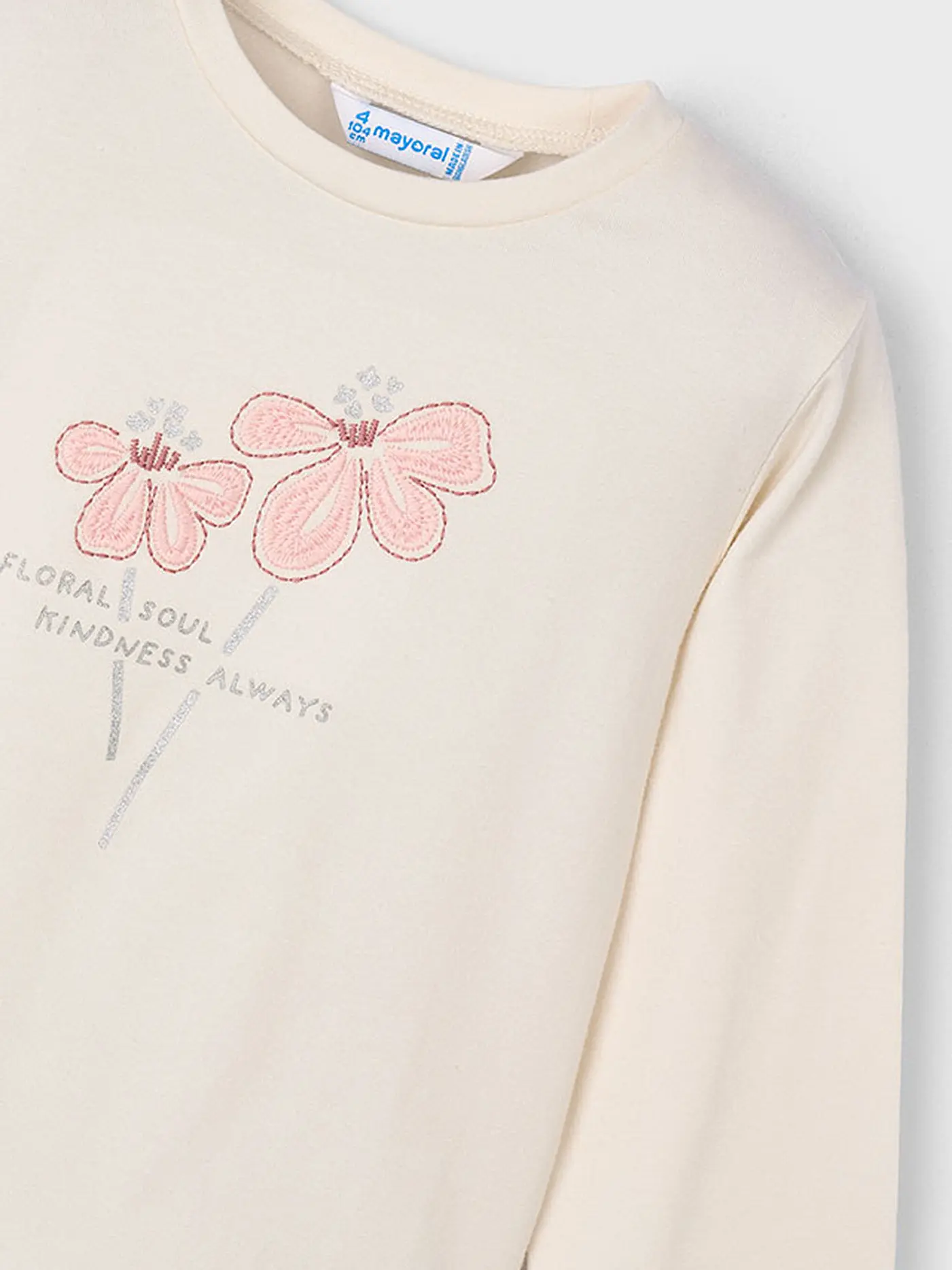 MAYORAL | Mädchen Langarmshirt  | weiss