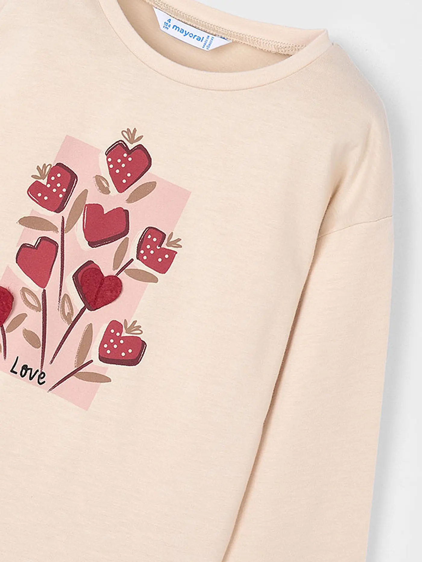 MAYORAL | Mädchen Langarmshirt  | weiss