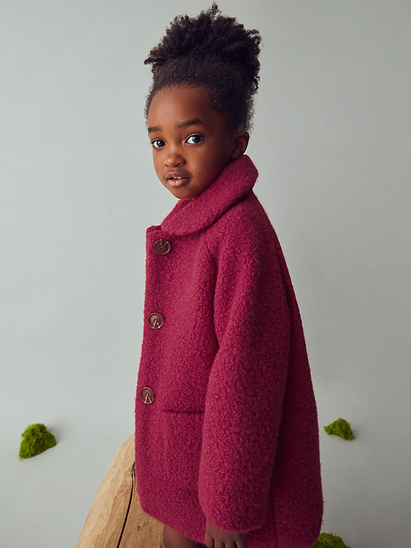 MAYORAL | Mädchen Mantel  | beere