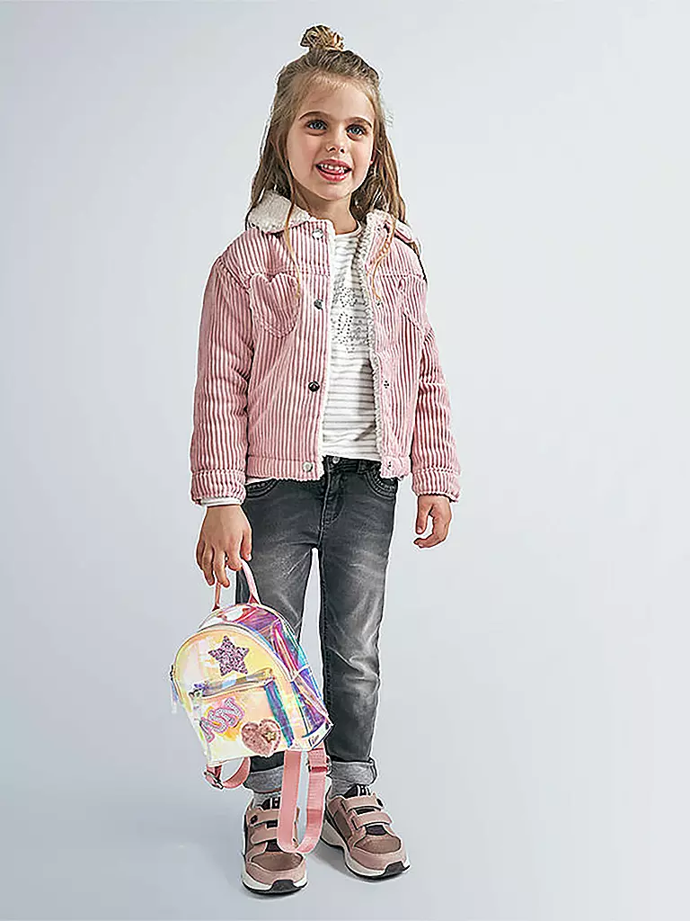 MAYORAL | Mädchen Overshirtjacke Cordjacke | rosa