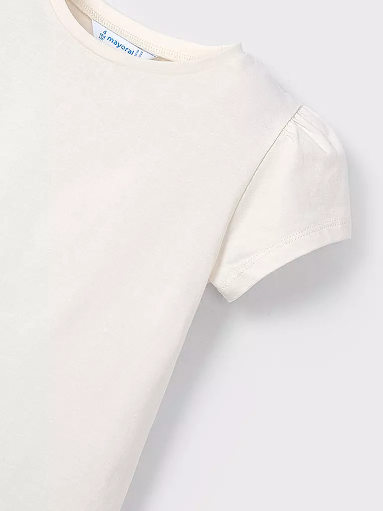 MAYORAL | Mädchen Set 2-teilig Gilet und T-Shirt | creme