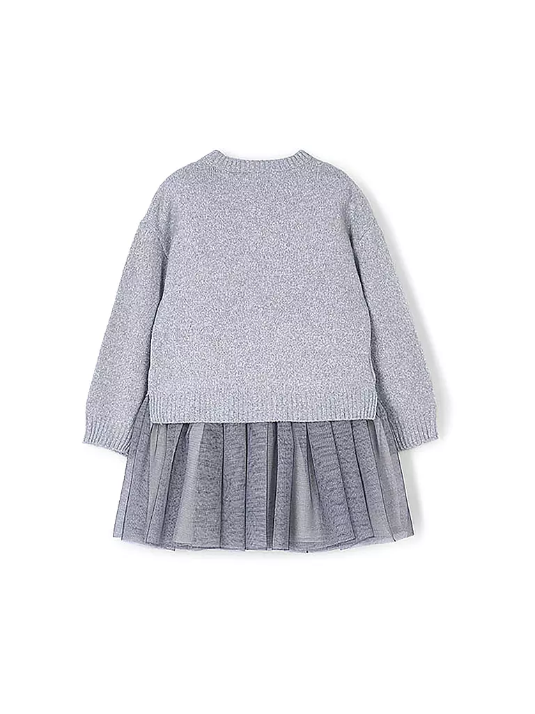 MAYORAL | Mädchen Set 2-teilig Pullover und Kleid | grau