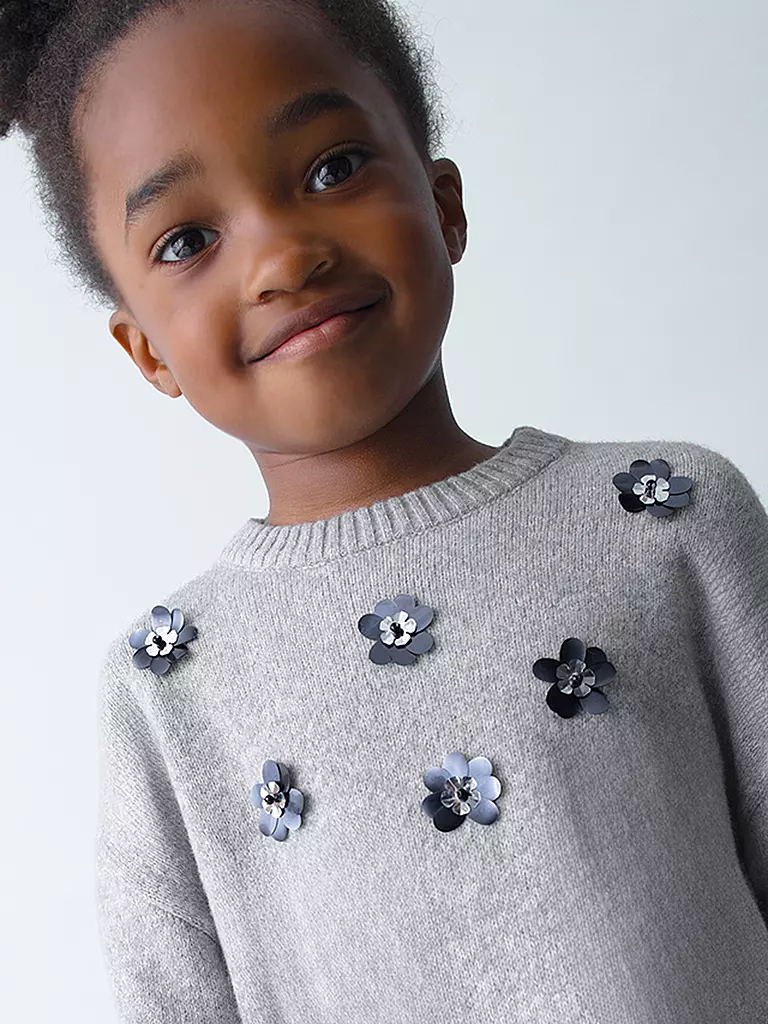 MAYORAL | Mädchen Set 2-teilig Pullover und Kleid | grau