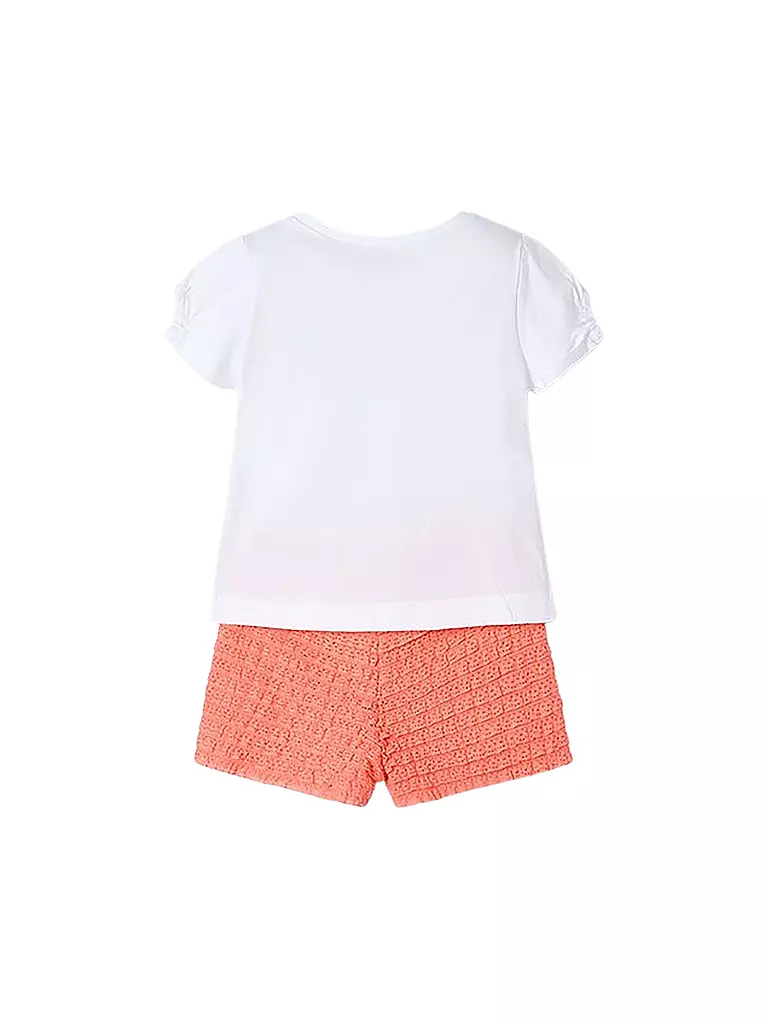 MAYORAL | Mädchen Set 2-teilig T-Shirt und Shorts | türkis