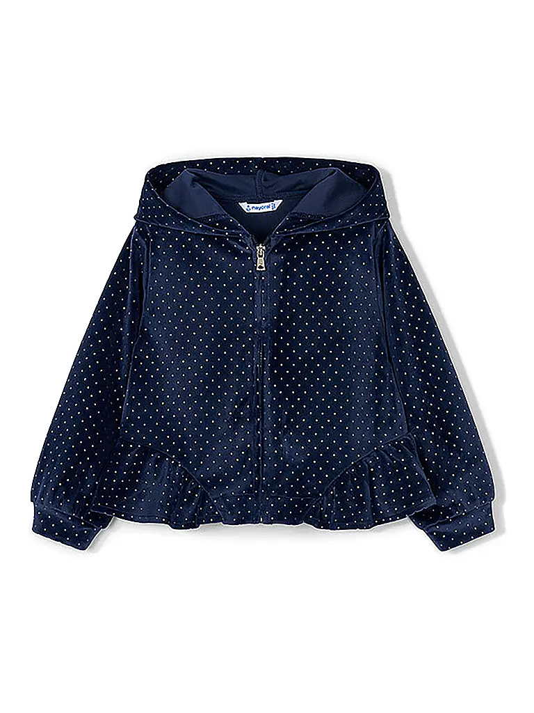 MAYORAL | Mädchen Set 3-teilig Jacke, Langarmshirt und Hose | dunkelblau