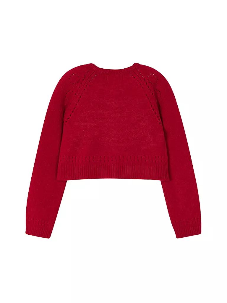 MAYORAL | Mädchen Strickjacke | rot