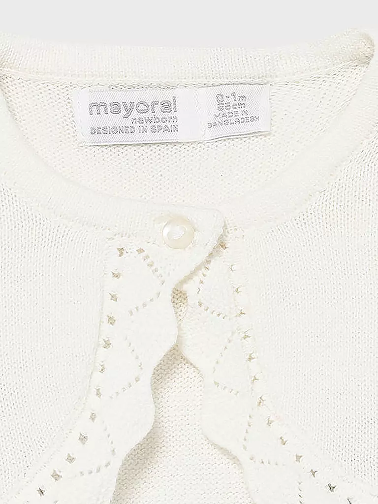 MAYORAL | Mädchen Weste cropped | creme