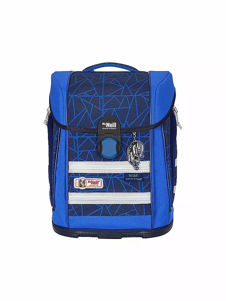 MC NEILL | Schultaschen Set 4tlg McLight Ergo Primero Wild | blau