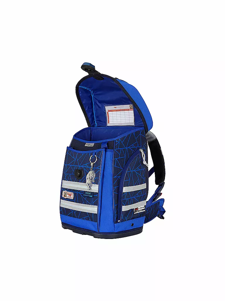 MC NEILL | Schultaschen Set 4tlg McLight Ergo Primero Wild | blau