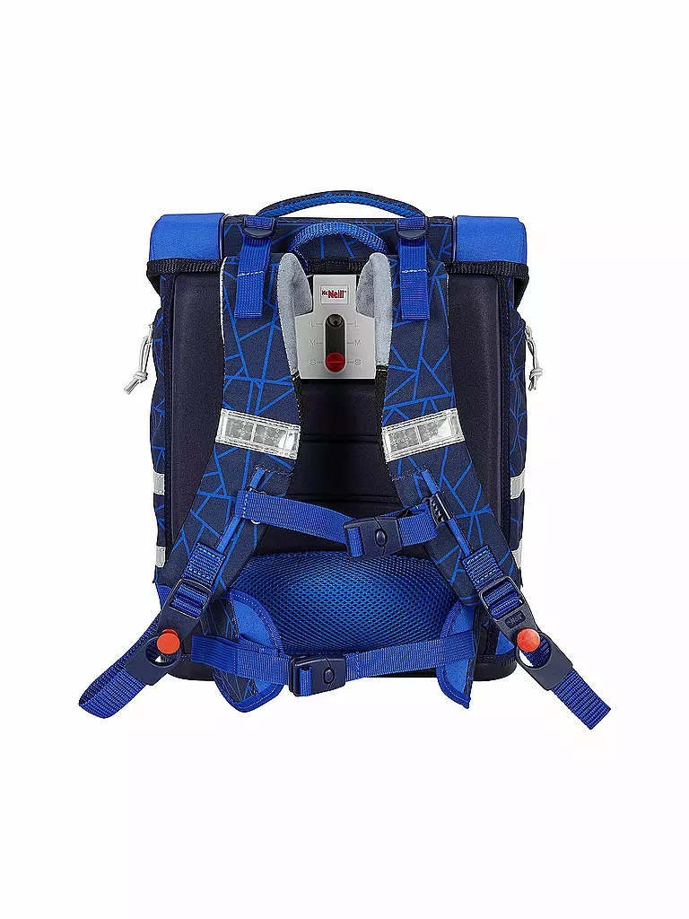 MC NEILL | Schultaschen Set 4tlg McLight Ergo Primero Wild | blau