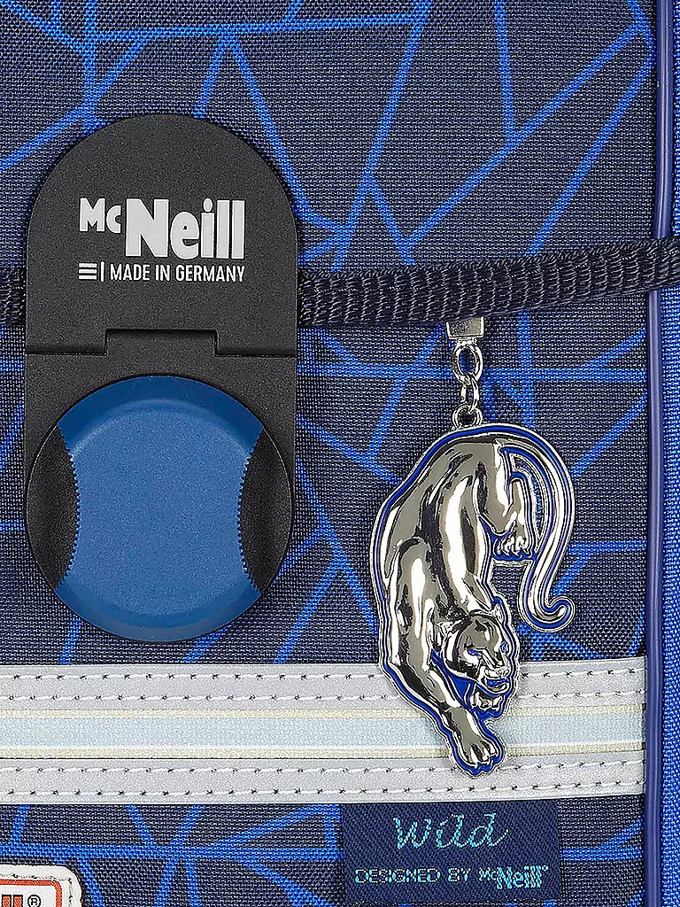 MC NEILL | Schultaschen Set 4tlg McLight Ergo Primero Wild | blau