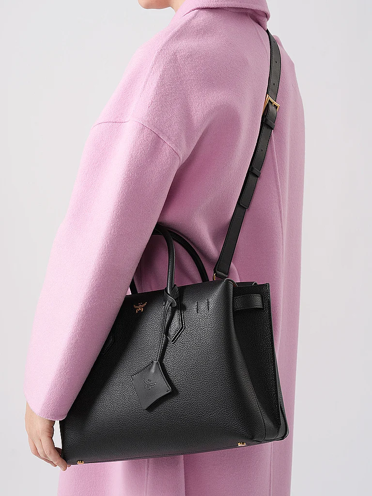 MCM Bolso de cuero - Tote Bag MILLA Medium negro