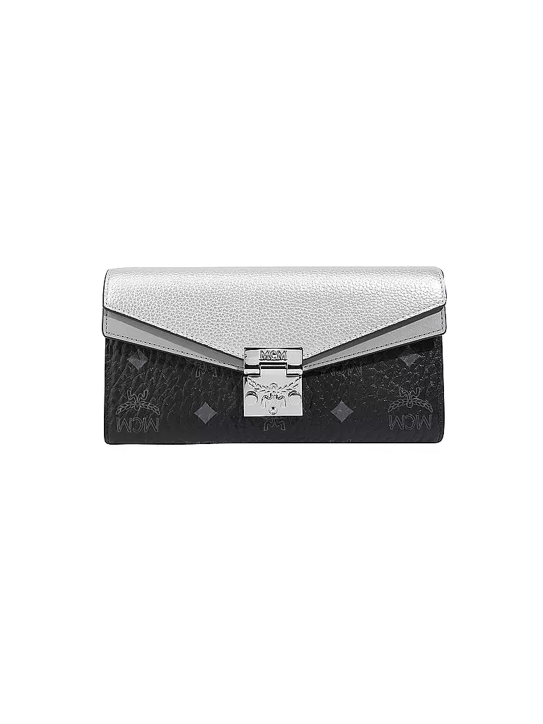 MCM | Clutch - Geldbörse "Patricia Visetos" | silber