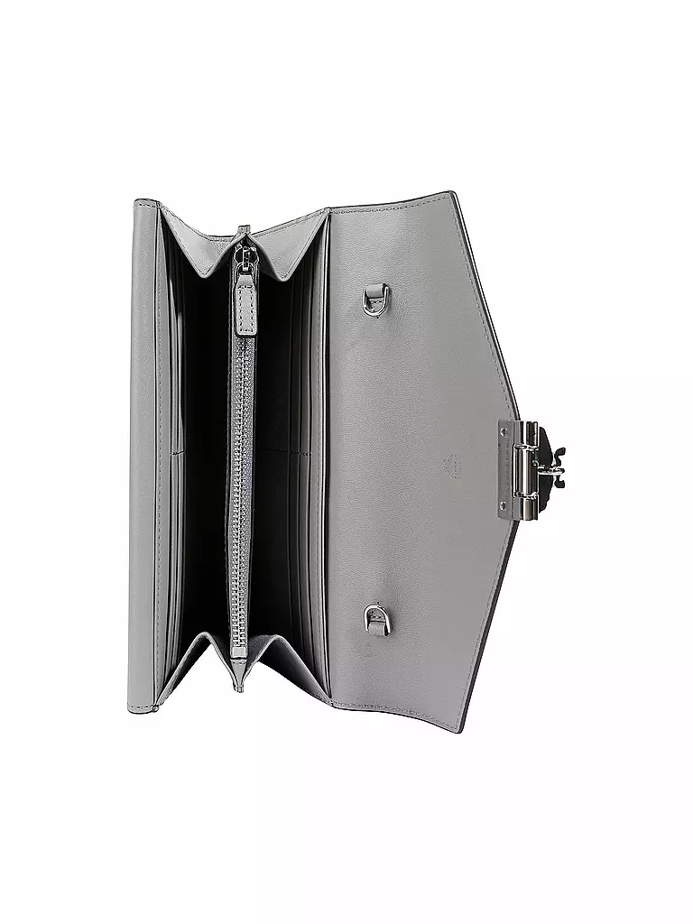 MCM | Clutch - Geldbörse "Patricia Visetos" | silber
