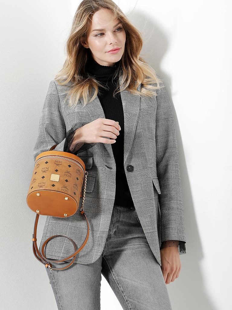 mcm cylinder visetos crossbody bolsa