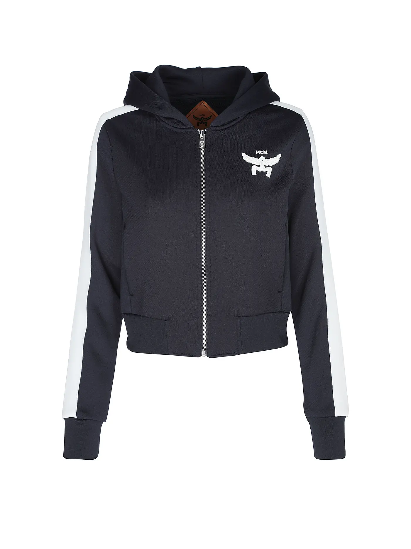 MCM | Kapuzensweaterjacke ESSENTIAL LAUREL | dunkelblau