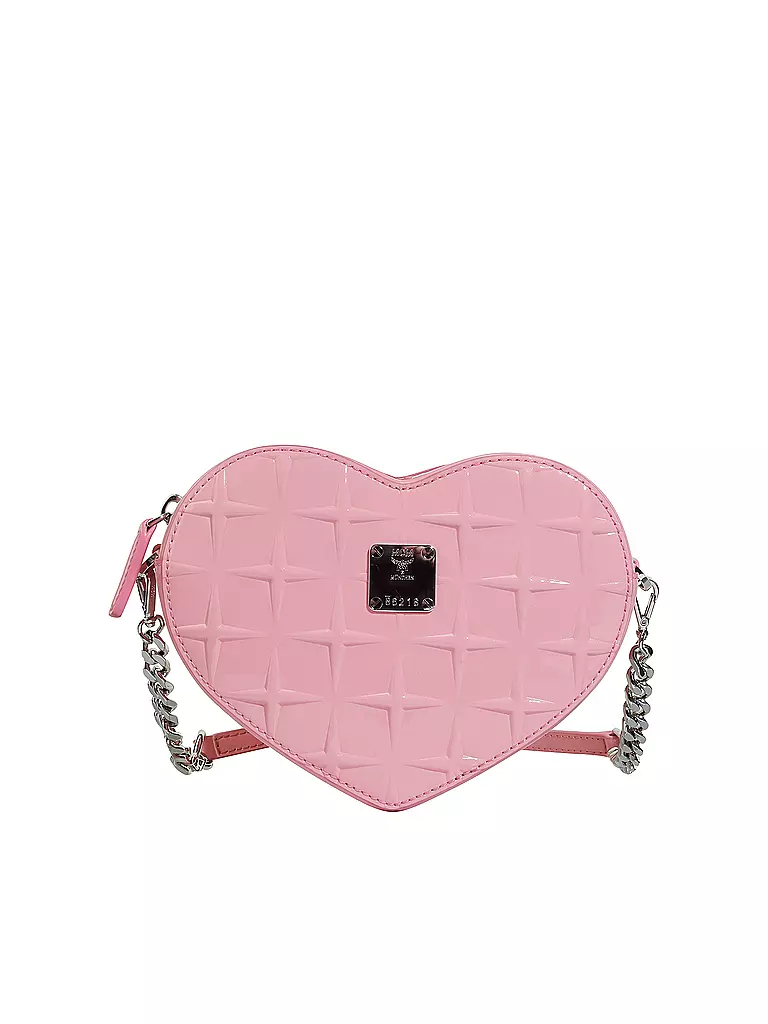 MCM | Lacktasche - Minibag "Patricia Diamond" | rosa